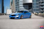 Infiniti G37 by Liberty Walk on Vossen Wheels (VWS-3) 2016 года